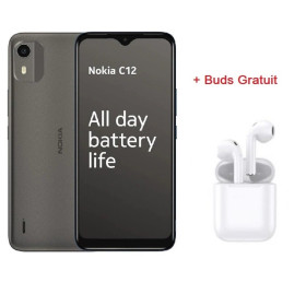Smartphone Nokia C12 2go 64go Gris