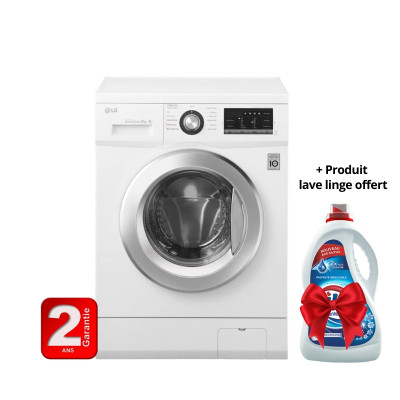 Machine à laver Automatique  LG FH4G6TDY2 8kg fiche technique et prix tunisie
