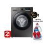 Machine à laver Ecobubble Samsung 7kg WW70TA046AX Silver meilleur prix en tunisie