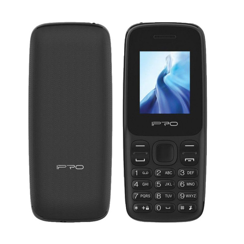 Téléphone Portable IPRO A18 Noir & Vert - SpaceNet Tunisie