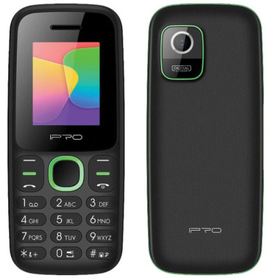 Téléphone portable Ipro A7 Mini Noir et vert prix tunisie