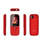 Téléphone portable Clever x1 rouge - gsm rouge prix tunisie