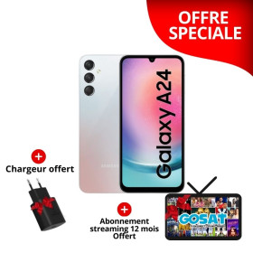 Samsung Galaxy A24 8go 128go 4G Silver au meilleur prix en tunisie