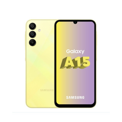 Smartphone samsung galaxy A15 8Go 256Go jaune Lime en tunisie