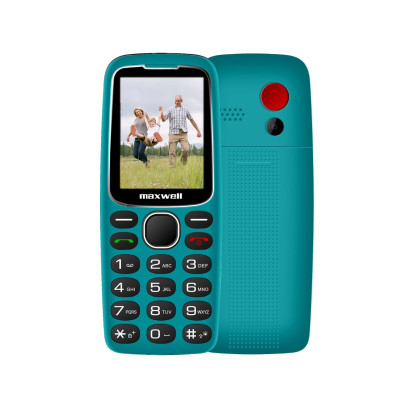 Téléphone portable Maxwell Easyphone Gsm Turquoise  prix tunisie