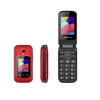 Téléphone portable smartec F1 Rouge prix Tunisie