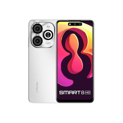 Smartphone Infinix Smart 8HD 2Go 64Go Blanc |Tunisiatech