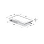 Plaque de Cuisson Encastrable FOCUS F4789X 5 Feux 90 cm - Inox prix Tunisie |TunisiaTech