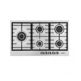 Plaque de Cuisson Encastrable FOCUS F817X 5 Feux 90 cm - Inox au meilleur prix en Tunisie