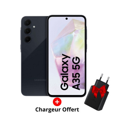 Smartphone Samsung Galaxy A35 8Go 128Go Noir  au meilleur prix en Tunisie