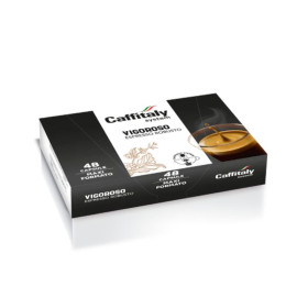 paquet 48 Capsules Caffitaly Vigoroso Espresso Robusto