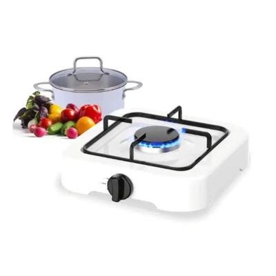 Réchaud à Gaz Raf R.8032 1 Foyer Blanc