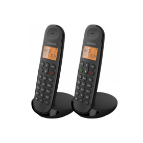 Téléphone Fixe Sans fil Logicom ILOA 250 Duo mains libres Noir fiche technique