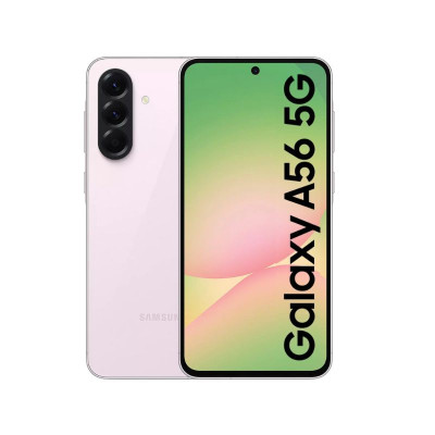 Smartphone Samsung Galaxy A56 5G 8Go 256Go Rose officielle