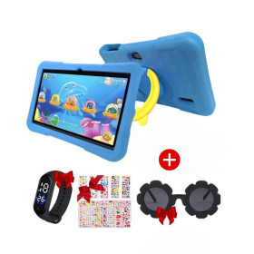 Tablette Oteeto K1 Kids 5G 4Go 128Go Wifi Bleu fiche technique