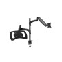 Support Écran Double Trust Mara pour moniteur 32" & Pc portable 17" Noir prix tunisie