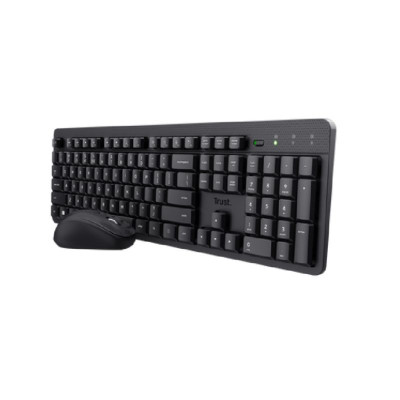 Ensemble Souris & Clavier Sans Fil II AZERTY Trust Ody Noir prix et fiche technique Tunisie