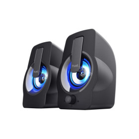 Haut Parleur Filaire Trust Gemi Eclairage LED RGB Noir prix Tunisie