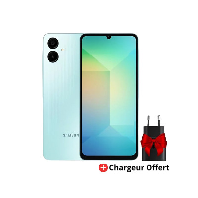Samsung Galaxy A06 5G 4Go 64Go Vert fiche technique et prix