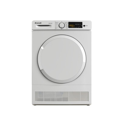 Sèche Linge Condenseur Brandt 10 Kg Blanc
