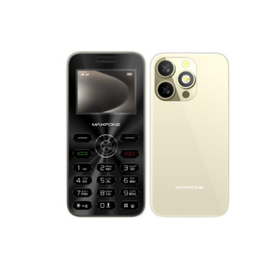 Téléphone portable Maxfone 16 Max Gold