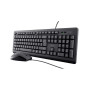 Ensemble clavier et souris Filaire Trust Primo Noir