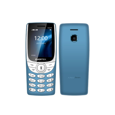 Téléphone Portable Evertek E3224 Bleu en TUNSIE