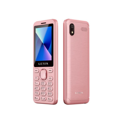 Téléphone Portable Lesia L252 Gsm Pink prix tunisie