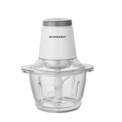Mini Hachoir Schneider SCHMH400 400W 1.2L Bol en Verre Blanc Prix Tunisie