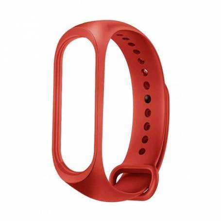Bracelet de rechange en Silicone Xiaomi Mi Smart Band 3/4 - Rouge prix tunisie