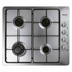 Plaque de cuisson gaz FOCUS F400X 4 Feux 60 cm Inox à petit prix en Tunisie