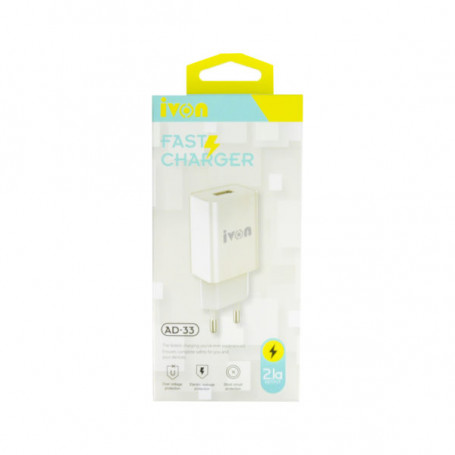 Chargeur Fast Ivon AD-33 TUNISIE