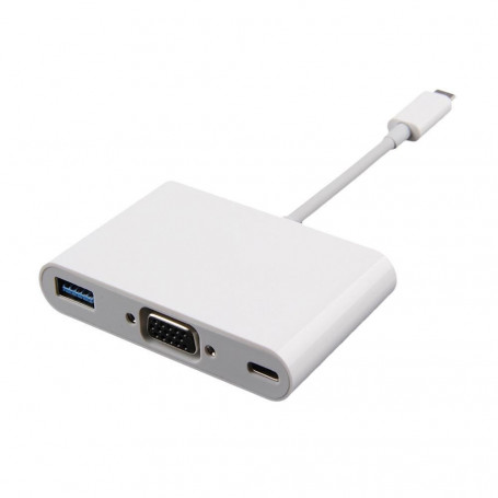 Apple Adaptateur multiport VGA USB Type C -BLANC
