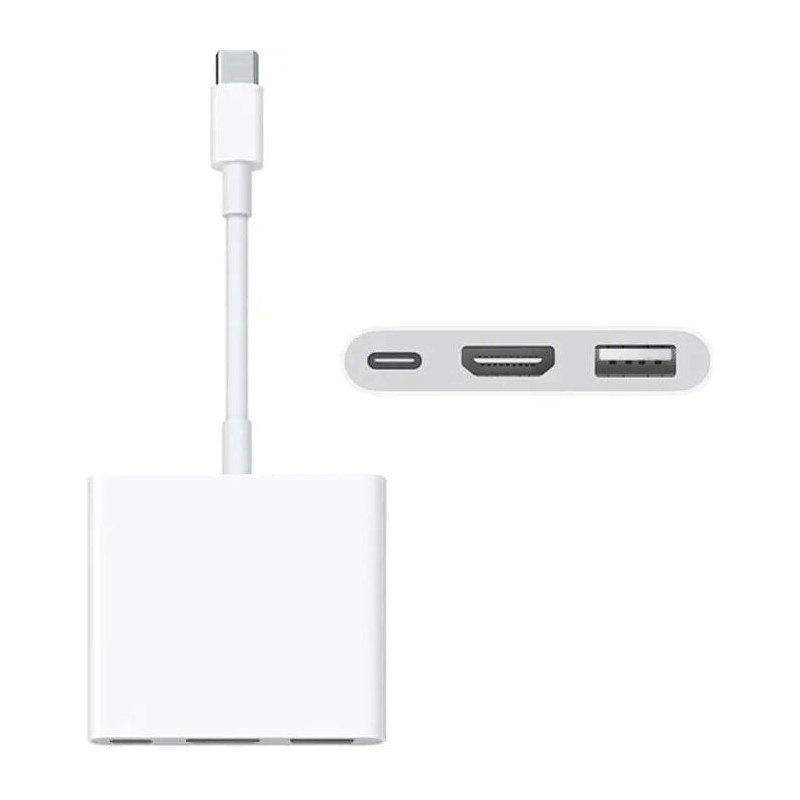 Apple Adaptateur multiport AV numérique USB‑C • MediaZone Maroc