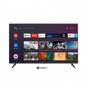 TV 58" Vega Led Smart 4K UHD  avec récepteur Intégré Tunisie|Tunisiatech