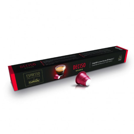 Box 10 Capsules Caffitaly Deciso compatible Nespresso