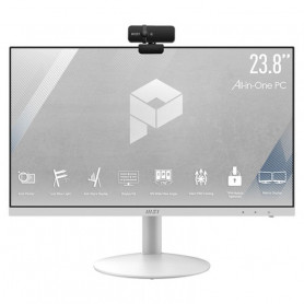 Pc Bureau All In One MSI PRO AP241 11M i3 10ème Gén 8go 256go Blanc bas prix