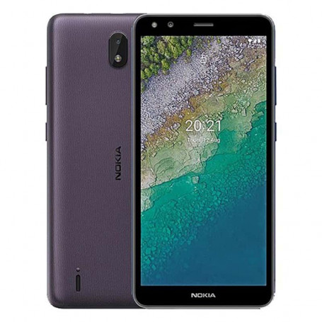 Smartphone Nokia C1 2nd Edition 3G Purple fiche technique et prix tunisie