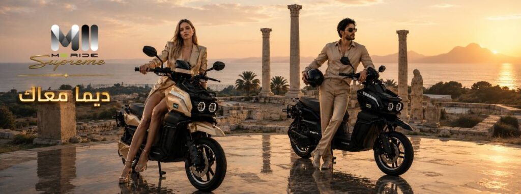Moto électriques M2RIDE en Tunisie