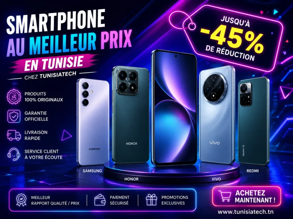 smartphones Tunisie en promotion