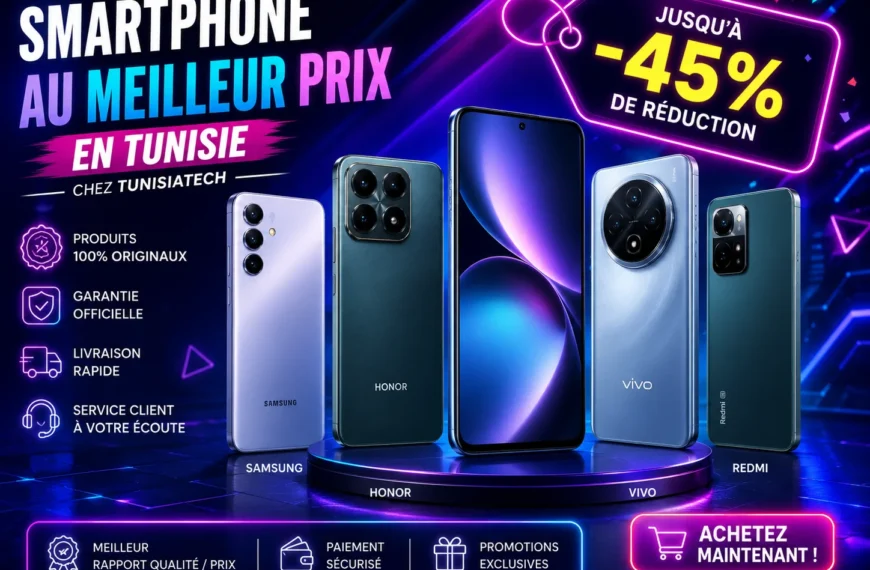smartphones Tunisie en promotion