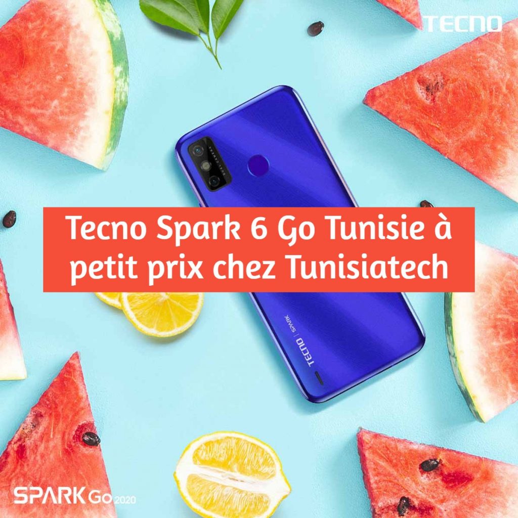 tecno spark 6 go en Tunisie