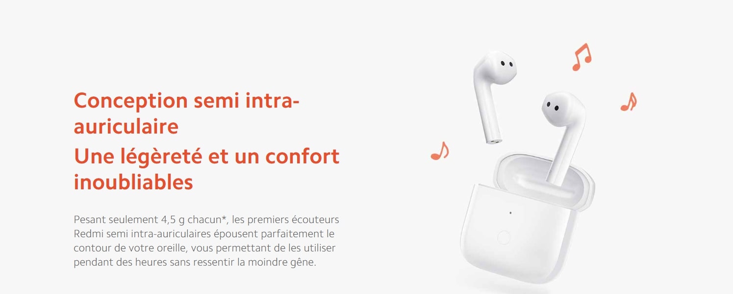 Redmi buds 3 votre meilleur choix pour des écouteurs sans fil performant  à bas prix xiaomi Tunisie
