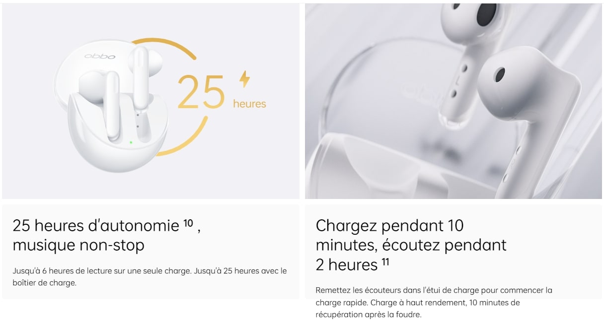 Ecouteurs sans Fil Oppo Enco Air 3 prix Tunisie et fiche technique avec garantie officielle et livraison exprsse pour l'achat en ligne