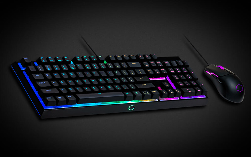 Pack Cooler Master RGB Clavier Souris MS110