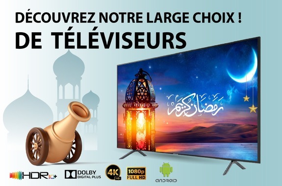 Découvrez notre promos TV de grand marque chez Tunisiatech